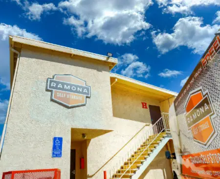 Ramona Self Storage exterior